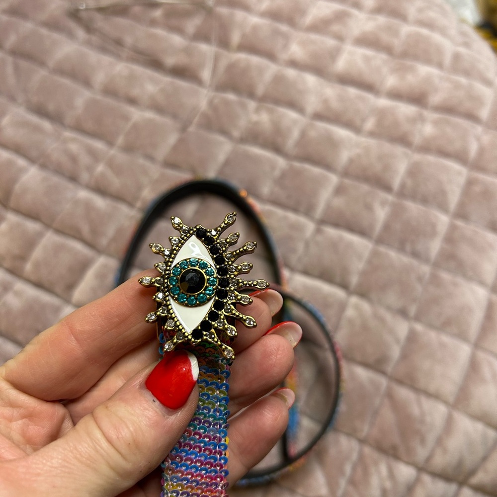 Kurt Geiger Multicolor Evil Eye Belt medium